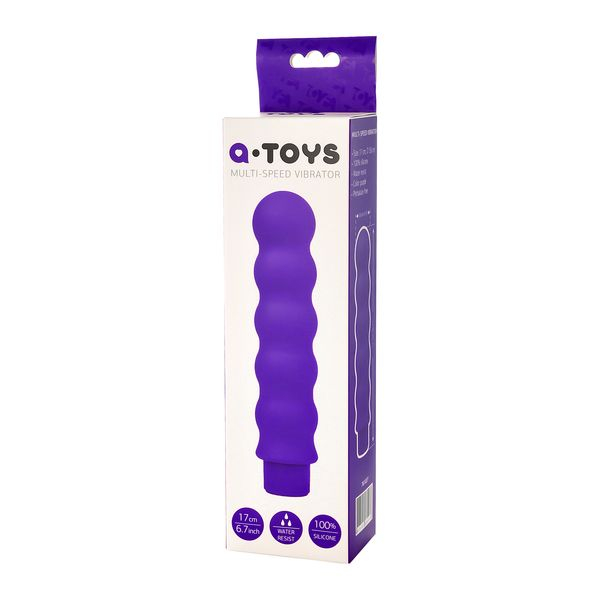 Нереалистичный вибратор TOYFA A-Toys, Силикон, Фиолетовый, 17 см Нереалистичный вибратор TOYFA A-Toys, Силикон, Фиолетовый, 17 см