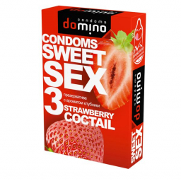 ������������ DOMINO SWEET SEX Strawberry cocktail