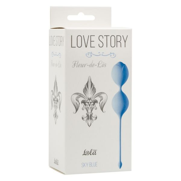 Вагинальные шарики Love Story НЕБЕСНО-ГОЛУБОЙ ФЛЕР-ДЕ-ЛИЗА Fleur-de-lisa Sky Blue 3006-04Lola Вагинальные шарики Love Story НЕБЕСНО-ГОЛУБОЙ ФЛЕР-ДЕ-ЛИЗА Fleur-de-lisa Sky Blue 3006-04Lola