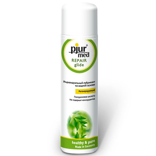 Регенирирующий лубрикант с гиалуроновой кислотой pjur®MED Repair glide 100 ml Регенирирующий лубрикант с гиалуроновой кислотой pjur®MED Repair glide 100 ml
