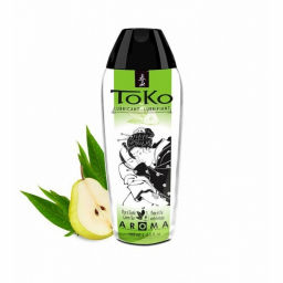 Лубрикант Shunga Toko Aroma на водной основе, груша и зеленый чай, 165 мл