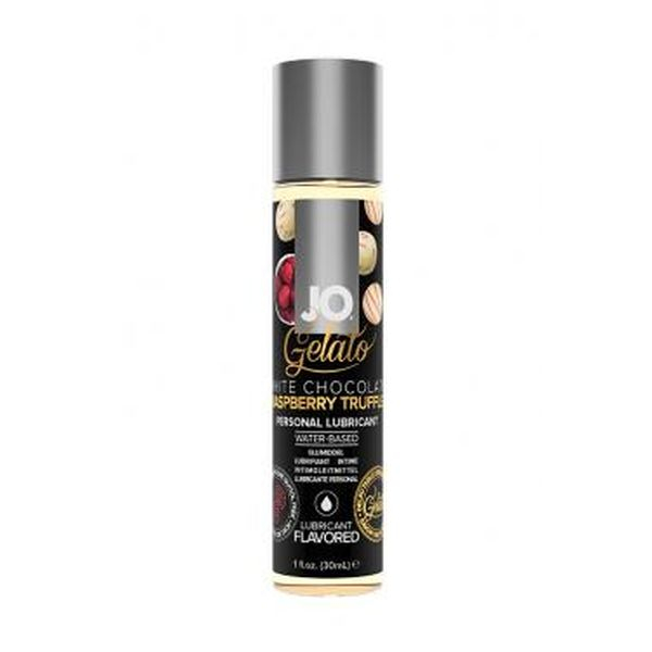 Лубрикант со вкусом трюфеля из белого шоколада и малины GelatoWhite Chocolate Raspberry Truff, 30 мл Лубрикант со вкусом трюфеля из белого шоколада и малины GelatoWhite Chocolate Raspberry Truff, 30 мл