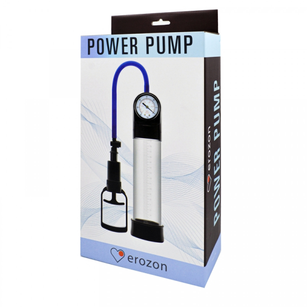 Вакуумная помпа Erozon Penis Pump с манометром Вакуумная помпа Erozon Penis Pump с манометром