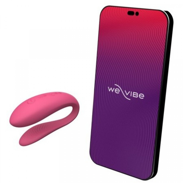 Вибратор для пар We-Vibe Sync Lite розовый Вибратор для пар We-Vibe Sync Lite розовый